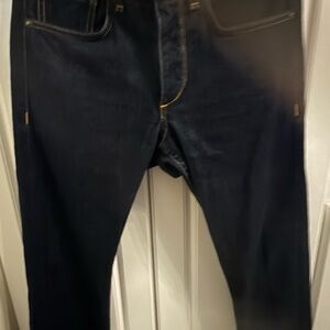 rag & bone Men's Dark Blue Jeans